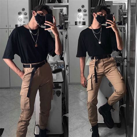 Instagram Al4sio Eboy Inspo Streetwear Outfit Men Fashion Casual