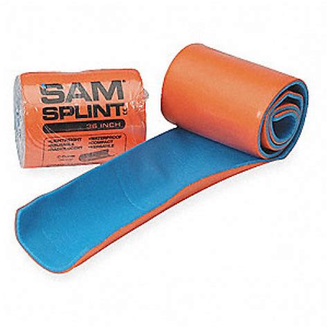 Sam Medical Modable Splint Orangeblue 36 Vitality Medical