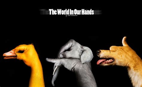 The World In Our Hands Photo Project Illustrating The Bond Between
