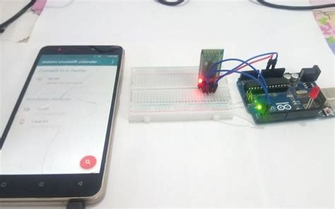 Interfacing Hc 05 Bluetooth Module With Arduino Uno