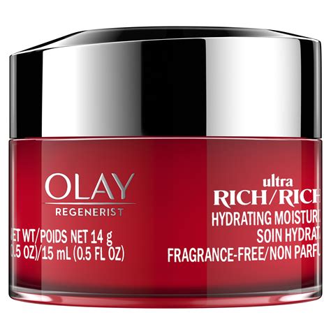 Olay Regenerist Ultra Rich Face Moisturizer Fragrance Free Trial Size