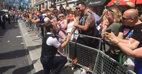 Gay Cop Whose Pride Proposal Went Viral Opens Up About The Dark Side Of Fame Huffpost