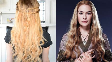 Hairstyle Tutorial Game Of Thrones Cersei Lannister Hair