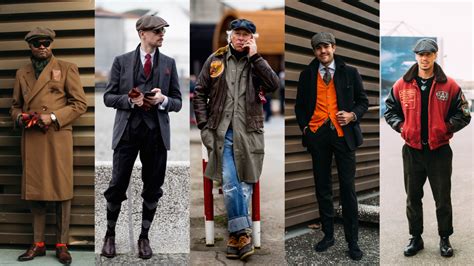 Newsboy Caps Dominated Street Style At Pitti Uomo