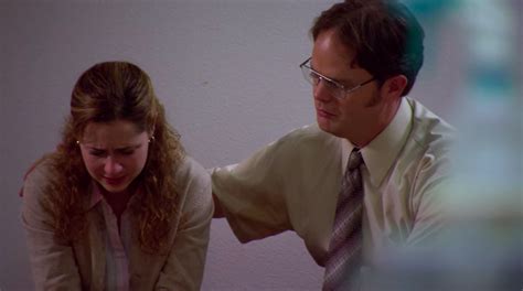 The Office Stars Recall Filming Pams Big Crying Scene With Dwight