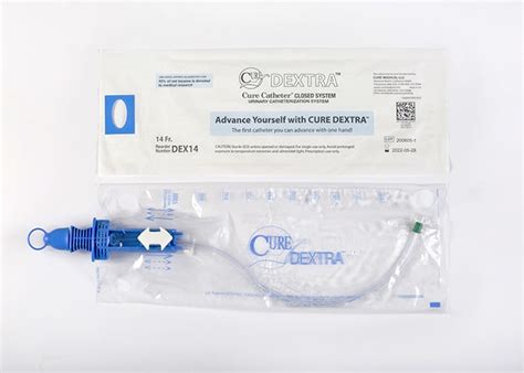 Cure Dextra Closed System Catheter Personally Delivered