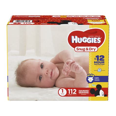 Huggies Snug And Dry Diapers Size 1 112 Count Big Pack Packaging May