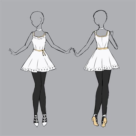 Drawing anime clothes dress drawing clothing sketches dress sketches fashion design drawings fashion sketches drawing fashion character outfits character art. .::Commission 22::. by Scarlett-Knight on DeviantArt