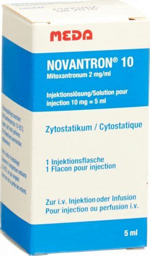 Novantron Injektionslösung 10mg5ml Durchstechflasche 5ml In Der Adler