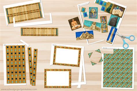 Ancient Egypt Project Display Board Poster Kit Printable School