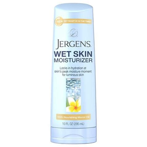 Jergens Wet Skin Moisturizer With Monoi Oil Skin Treatment Cream Skin Treatments Green Tea Oil
