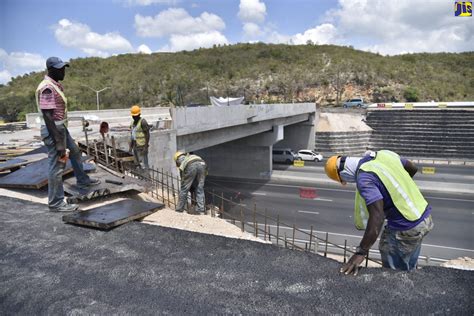 Mandela Highway Upgrade 90 Complete Jamaica Information Service