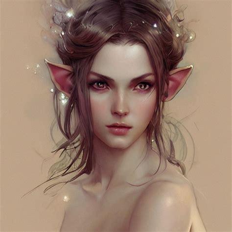 fantasy female elf concept art gary lai female elf character art