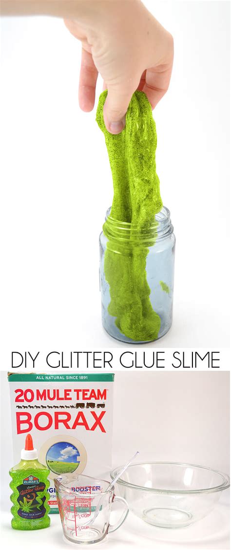 The next time you need to give someone a card, spruce it up with some glittery decorations. DIY Glitter Glue Slime - Dream a Little Bigger