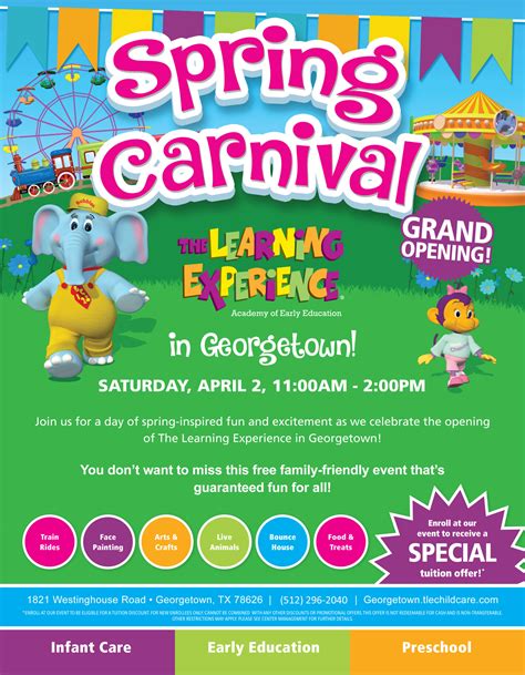 Spring Carnival And Grand Opening At The Learning Experience