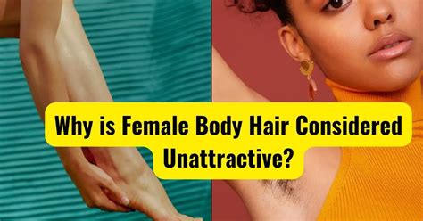Why Is Female Body Hair Considered Unattractive Hair Care Addiction