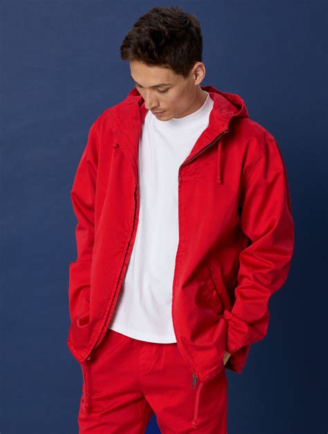Anorak Jacket Red R Collection