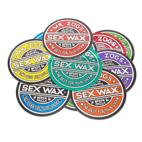 Sexwax Decals Dc Mr Zogs Surfboard Wax