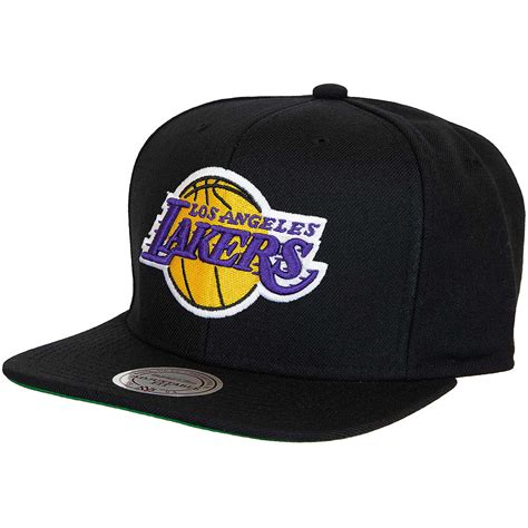 Mitchell & madness is back!! Mitchell & Ness Snapback Cap L.A.Lakers schwarz - hier ...