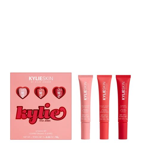 Kylie Skin By Kylie Jenner Valentines Day Lip Balm T Set Harrods Jp