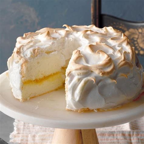 Lemon Meringue Angel Cake Recipe How To Make It