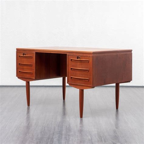For Sale Teak Desk In Scandinavian Style 1960s Danish Modern Mid