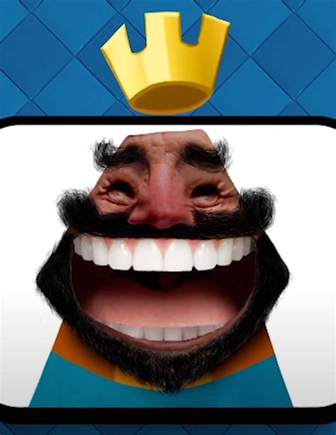 Jijijija Clash Royale King Laughing He He He Haw Know Your Meme