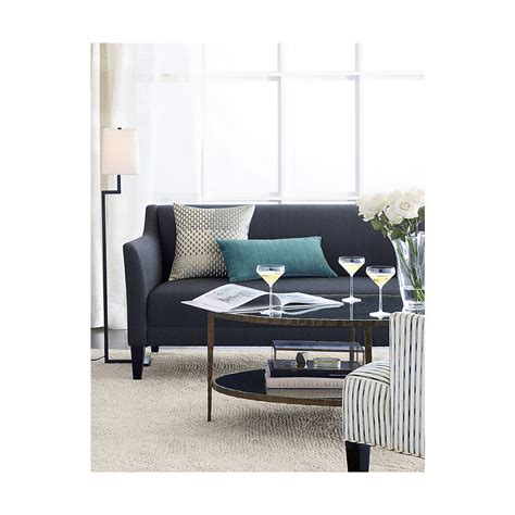 The clairemont coffee table is a crate and barrel exclusive. Clairemont Oval Coffee Table + Reviews | Crate and Barrel ...