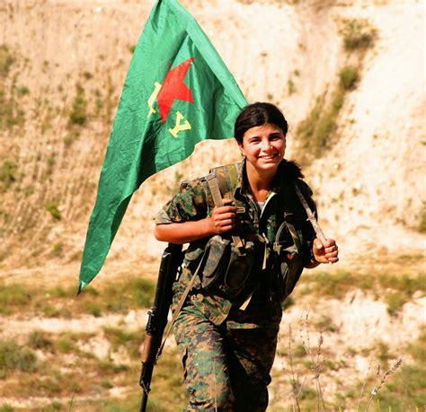 Kurdish YPG Fighter YPJ Kurdishstruggle Flickr