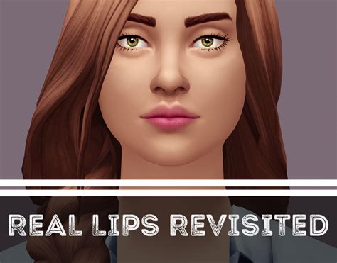 Real Lips Revisited By Amoebae I Really Love These Realistic Lips By