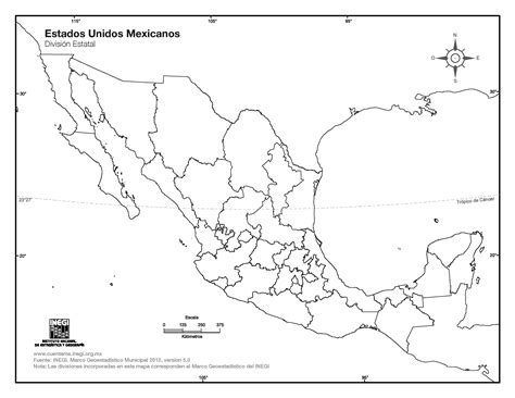 Mapa De M Xico Con Nombres Y Divisi N Politica Im Genes Chidas