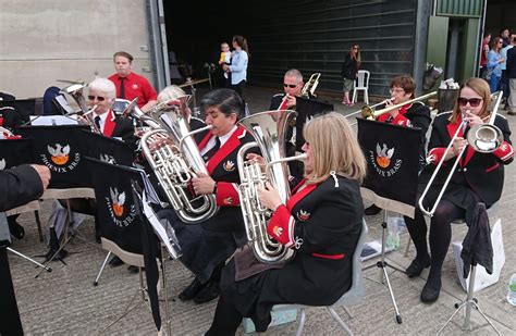 The Ramsbury Airfield Remembrance Project June 2019 Phoenix Brass Band