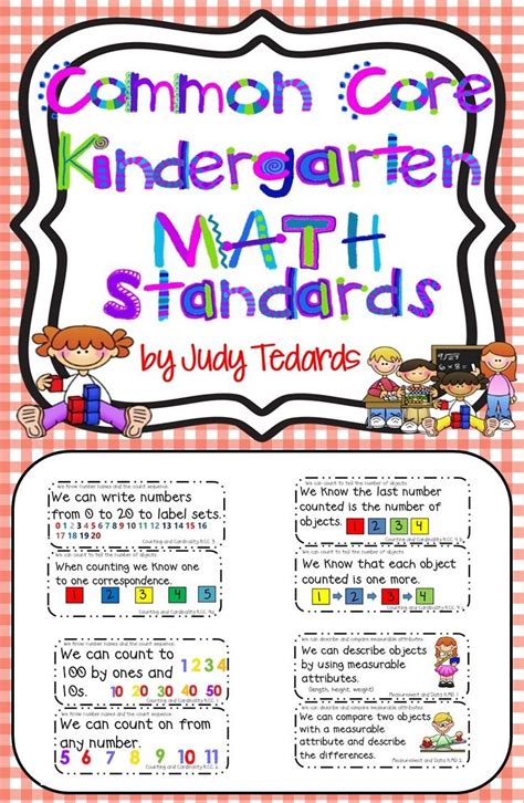 Common Core Standards Math Kindergarten