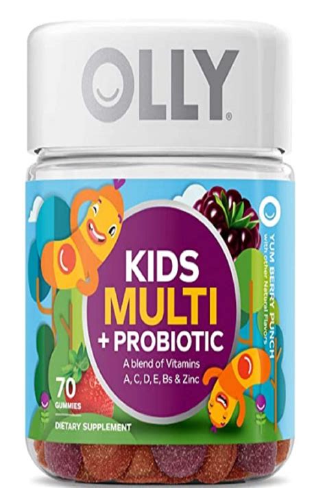 Olly Kids Multivitamin Probiotic Gummy Digestive And Immune Support