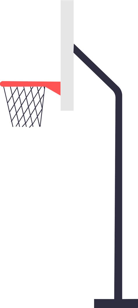 Cartoon Basketball Hoop High Res Vector Graphic Getty Images Clip