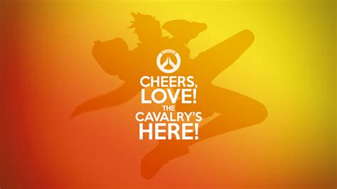Wallpaper Illustration Video Games Text Logo Tracer Overwatch