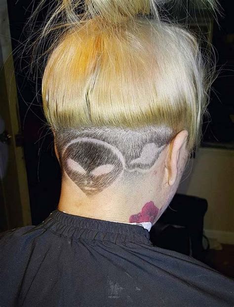 Females Undercuts With Hair Tattoos For 2017 2019 Haircuts