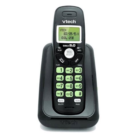 Telefono Inalambrico Vtech Negro Cs 6114 11 Identificador