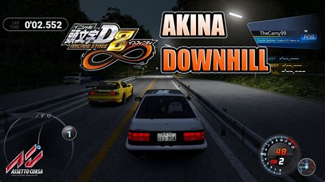 Mt Akina Initial D Arcade Stage Assetto Corsa Youtube