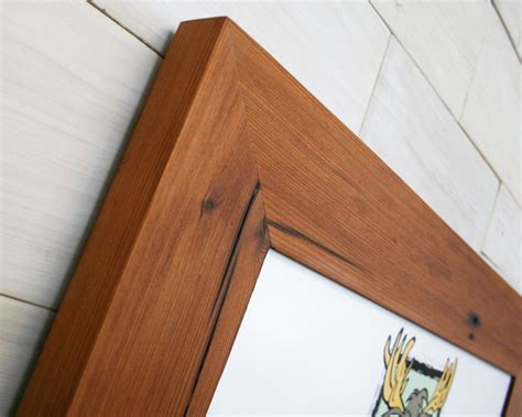 13x19 Reclaimed Redwood Chunky X 3 Picture Frame By Lunarcanyon