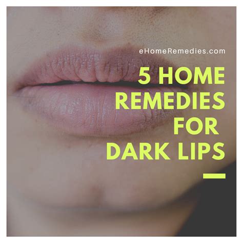 5 Home Remedies For Dark Lips