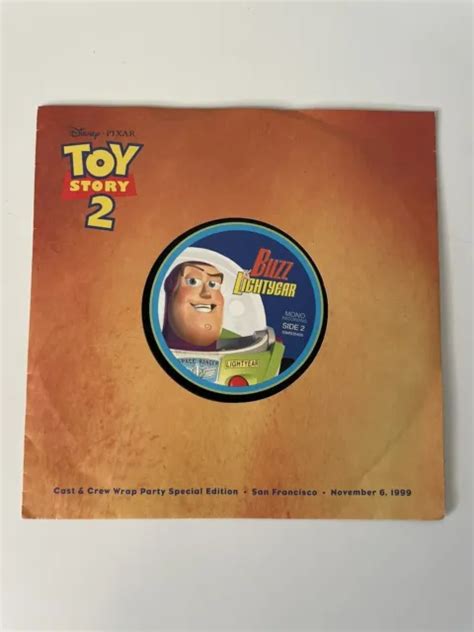 Toy Story 2 Cast And Crew Wrap Party Promo Only Disney Pixar Score Cd