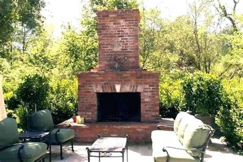 Outdoor Cooking Fireplace Design Ideas For Outdoor Brick Fireplaces