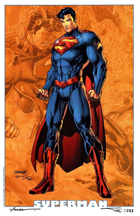 Superman By Jim Lee Superman Art Superman Comic