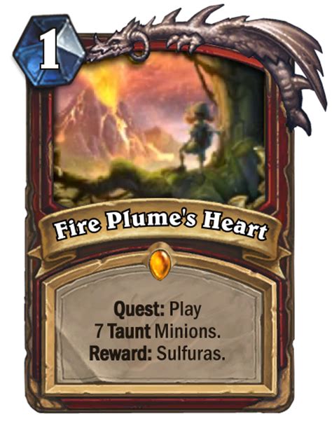Fire Plumes Heart Hearthstone Heroes Of Warcraft Wiki Fandom