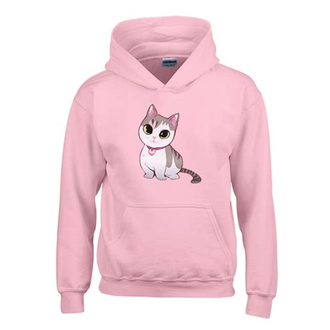 Cute Cat Hoodie Km