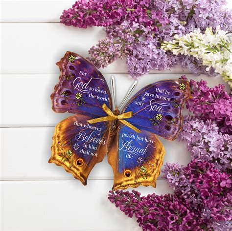 12 x 3D Butterflies, (12 Different Designs) Bible Verse ...