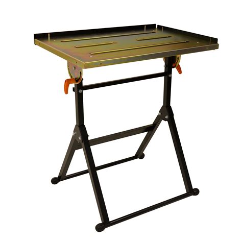 Adjustable Steel Welding Table Strong Hold Industrial Workbench