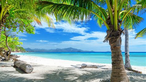 43 Tropical Beach Screensavers And Wallpaper On