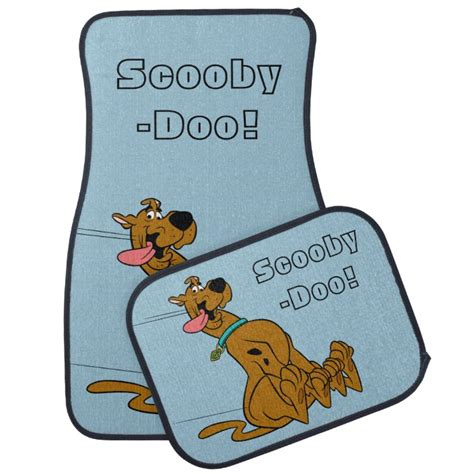 Scooby Doo Slide With Tongue Out Car Mat